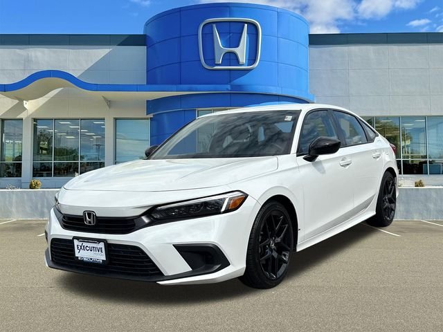 Used 2024 Platinum White Pearl Honda Sport image 5