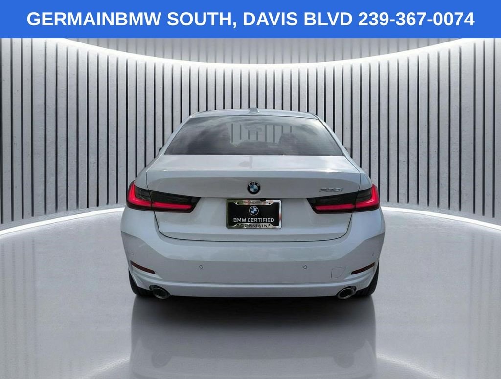 Certified Used 2024 White Metallic BMW 330i image 6