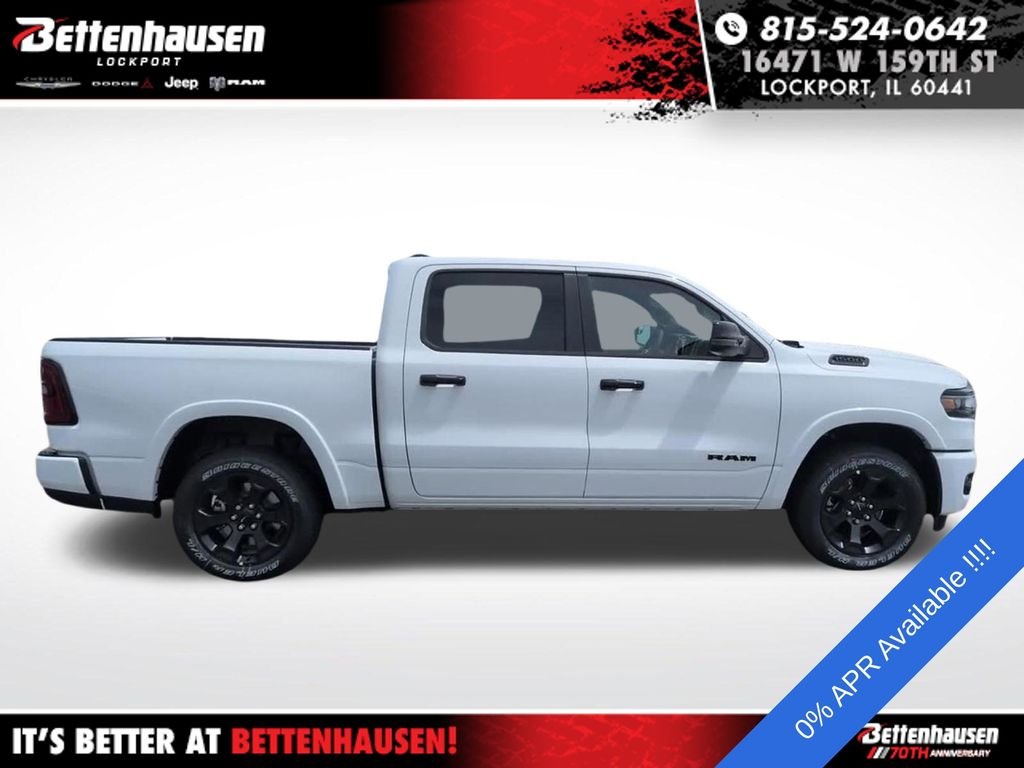 New 2026 Bright White Clear-Coat Exterior Paint RAM Big Horn image 7