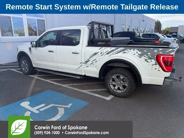 Used 2022 Oxford White Ford XLT image 4