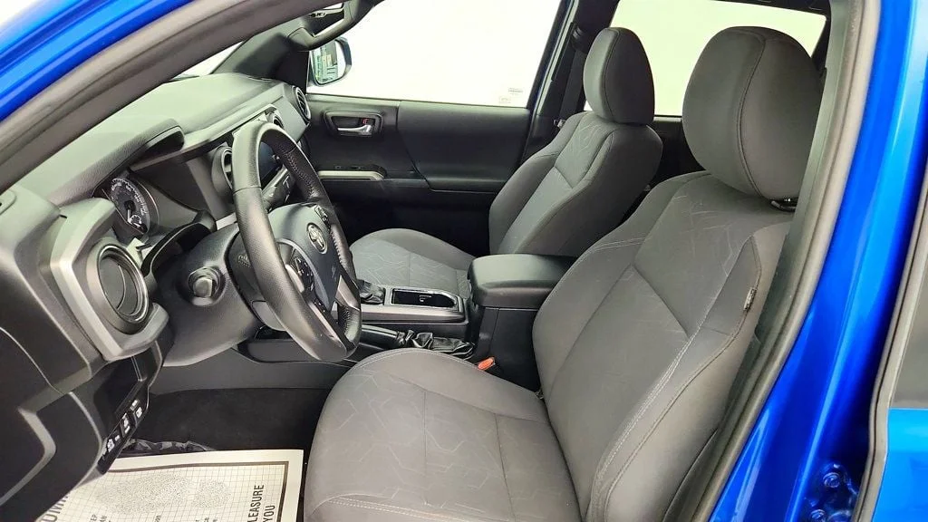Used 2017 Blazing Blue Pearl Toyota TRD Sport Double Cab 6