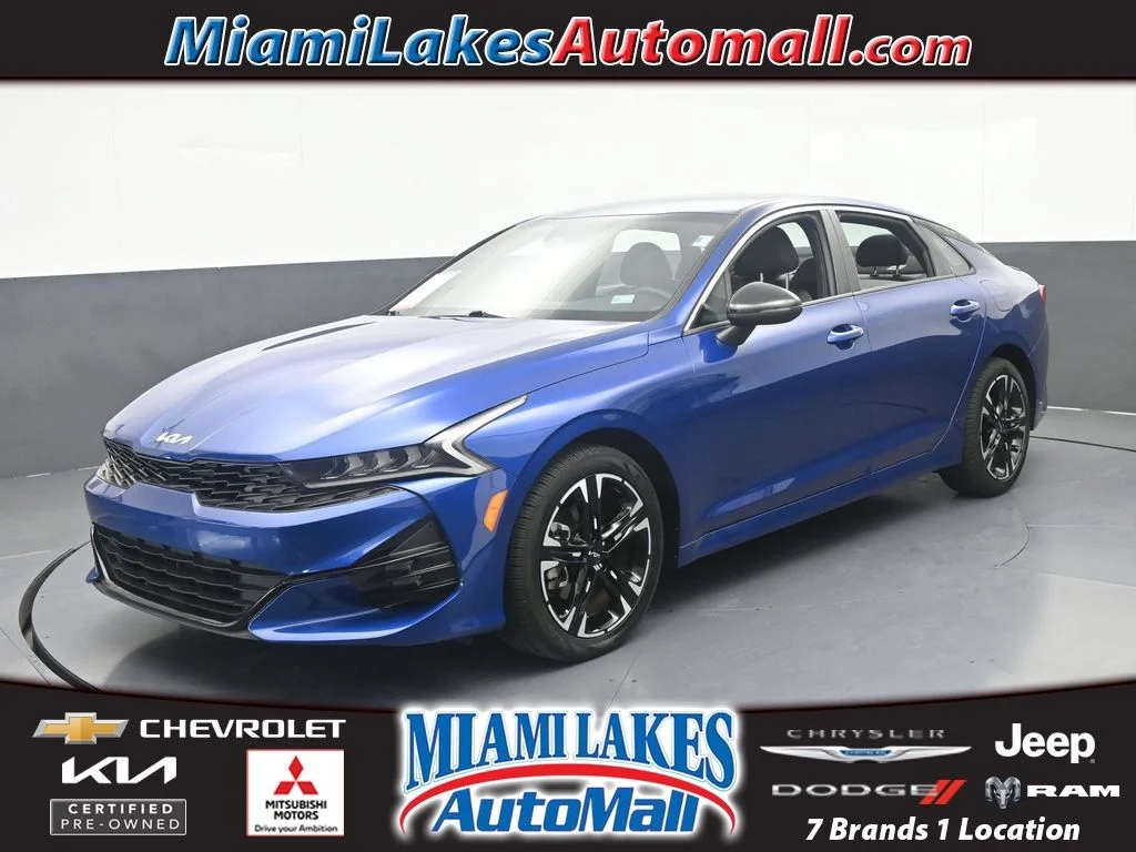 Used 2024 Sapphire Blue Kia GT-Line image 1