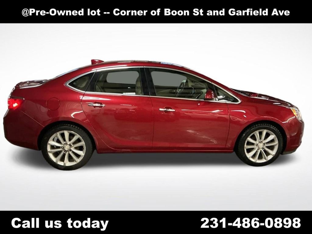 Used 2016 CRYSTAL RED TINTCOAT Buick Leather Group image 6