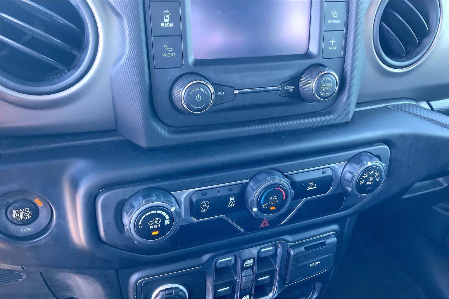 Used 2021 Snazzberry Pearlcoat Jeep Unlimited Willys Sport image 33