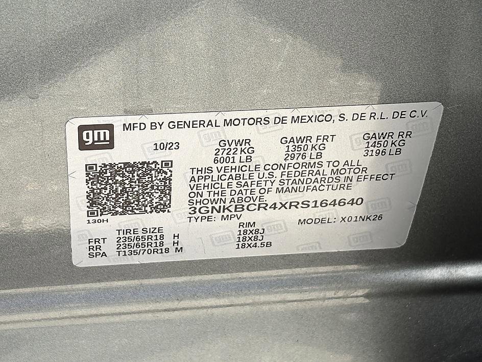 Used 2024 Sterling Gray Metallic Chevrolet LT image 26