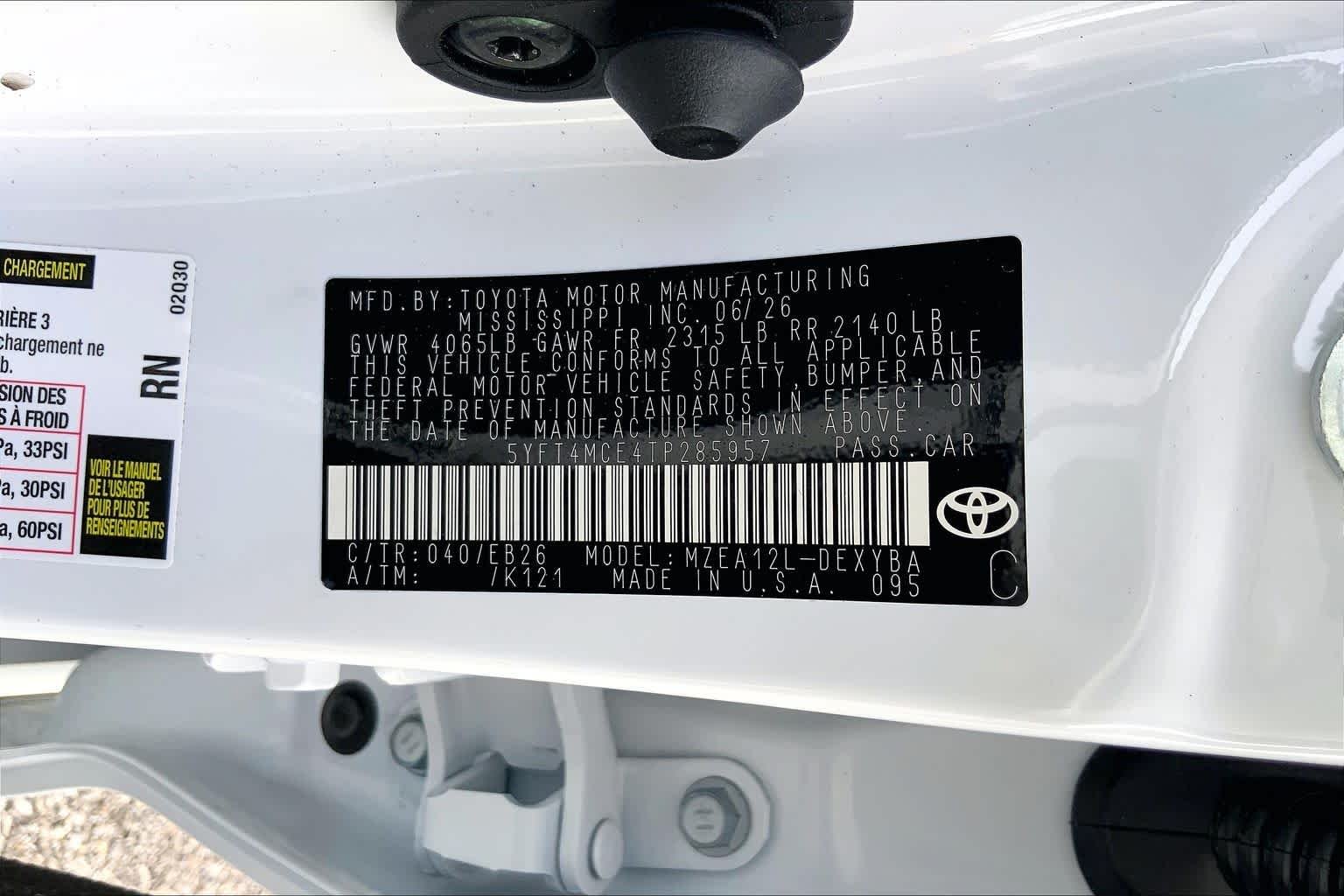 Used 2026 Ice Cap Toyota XSE image 36