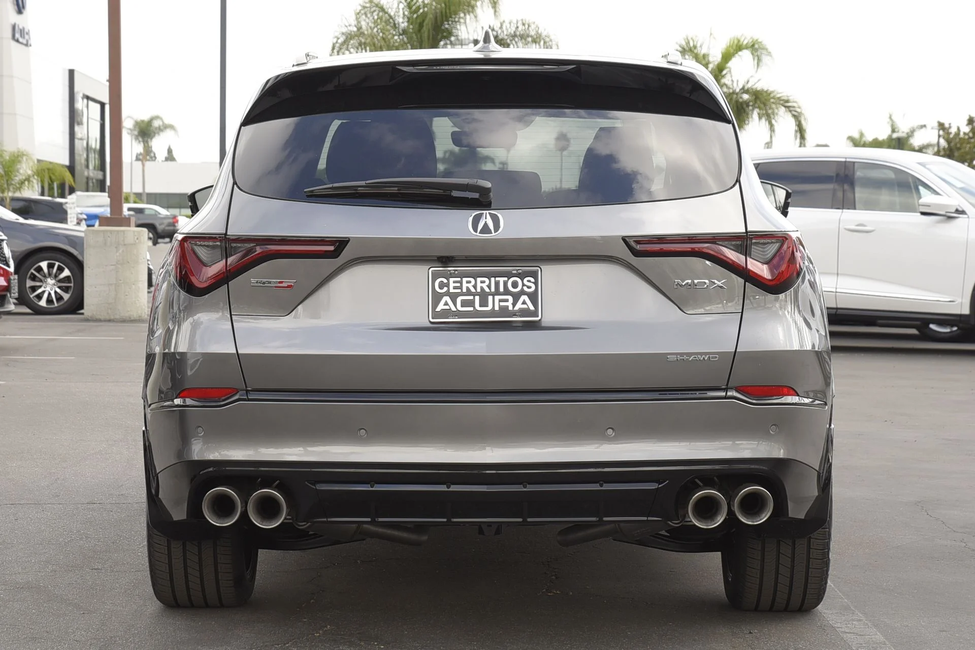 New 2026 Liquid Carbon Metallic Acura SH-AWD Type S with Advance Package image 4