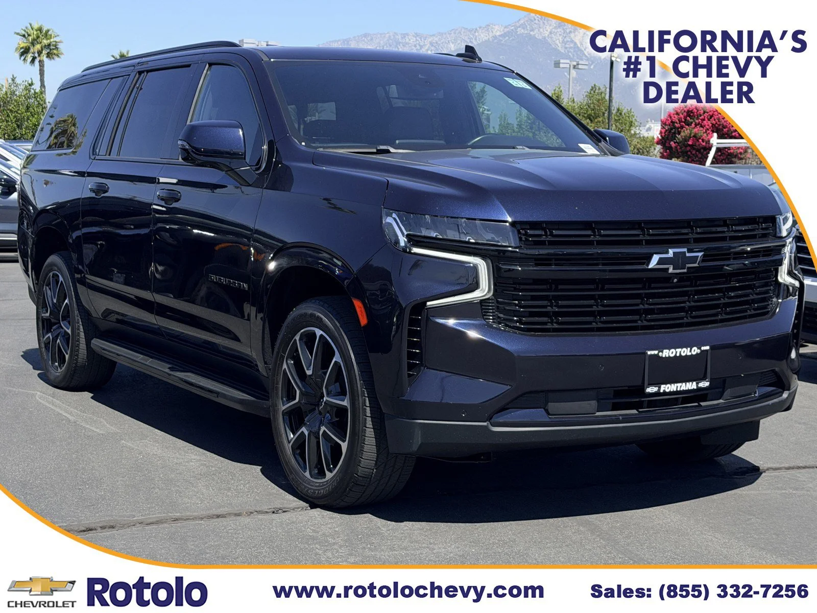 Used 2023 Midnight Blue Metallic Chevrolet RST image 1