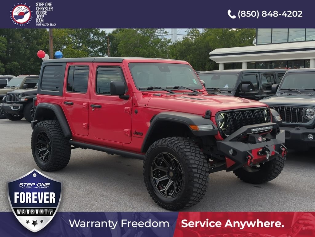 Used 2024 Red Jeep Sport image 8