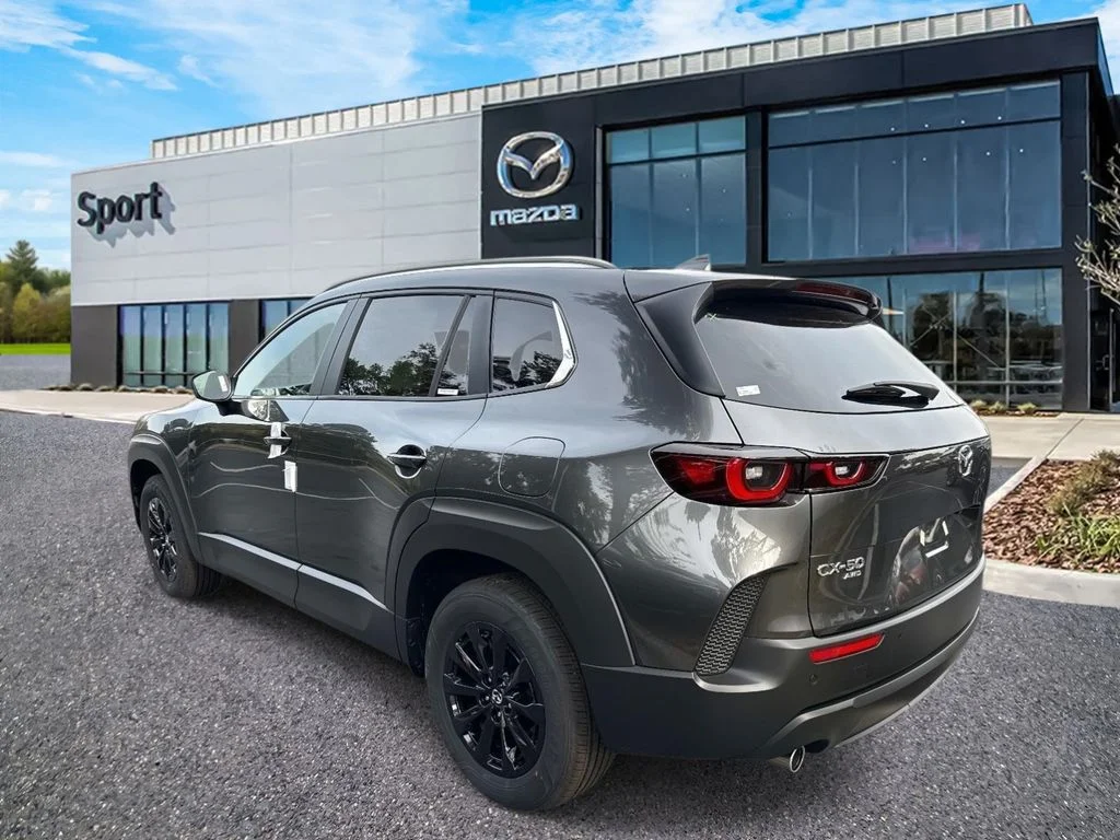 New 2026 Machine Gray Metallic Mazda Preferred AWD image 6