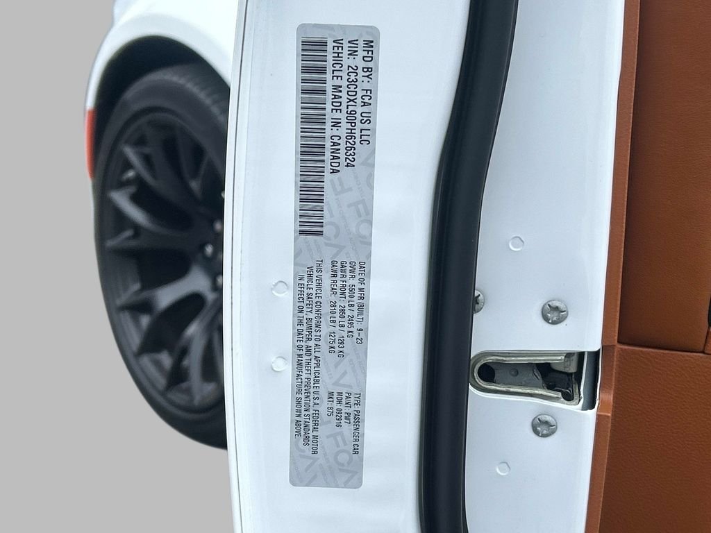 Used 2023 White Dodge SRT Hellcat Widebody image 9