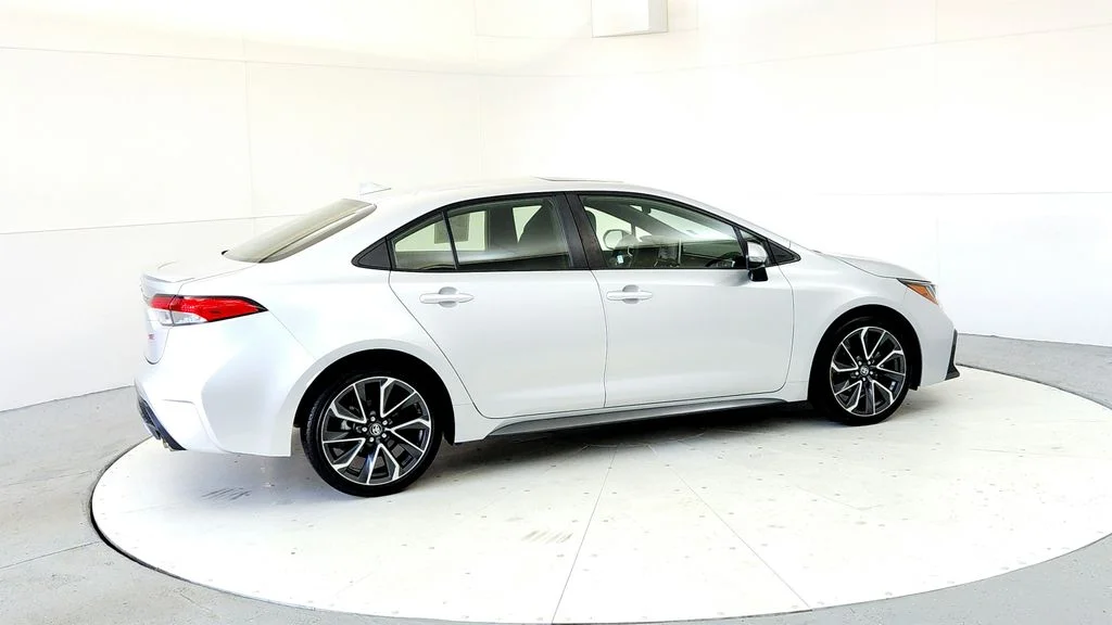 Certified Used 2021 Silver Toyota SE image 6