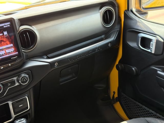 Used 2018 Yellow Jeep Unlimited Sport image 17