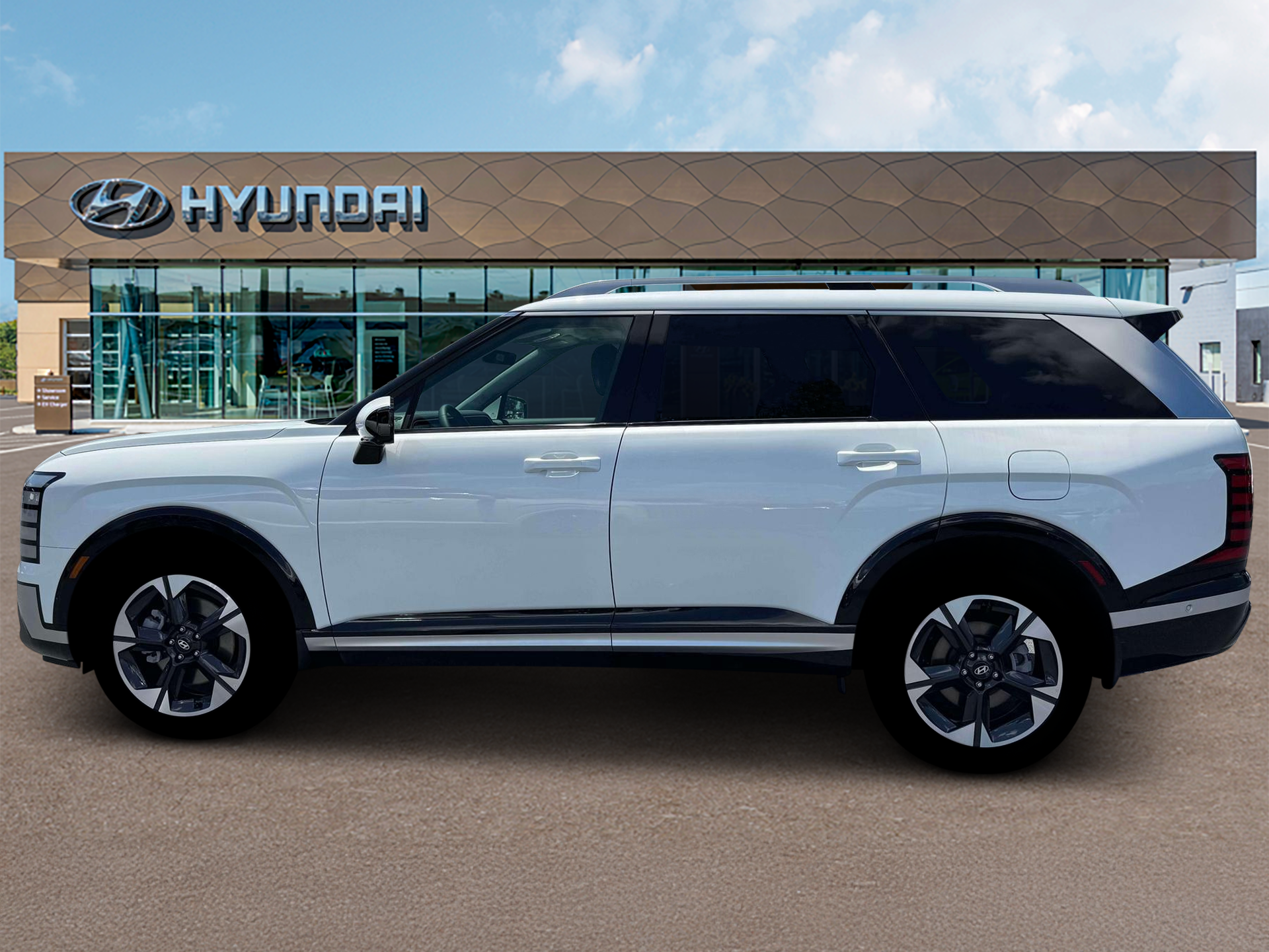 New 2026 White Hyundai Limited FWD image 3