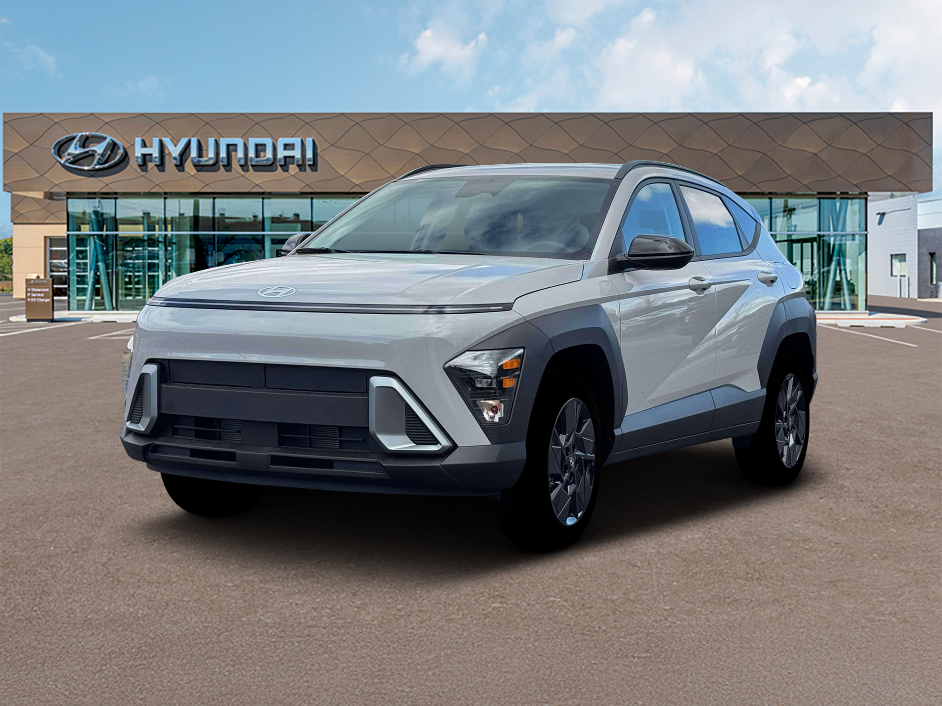 New 2026 Gray Hyundai SEL Sport AWD image 1