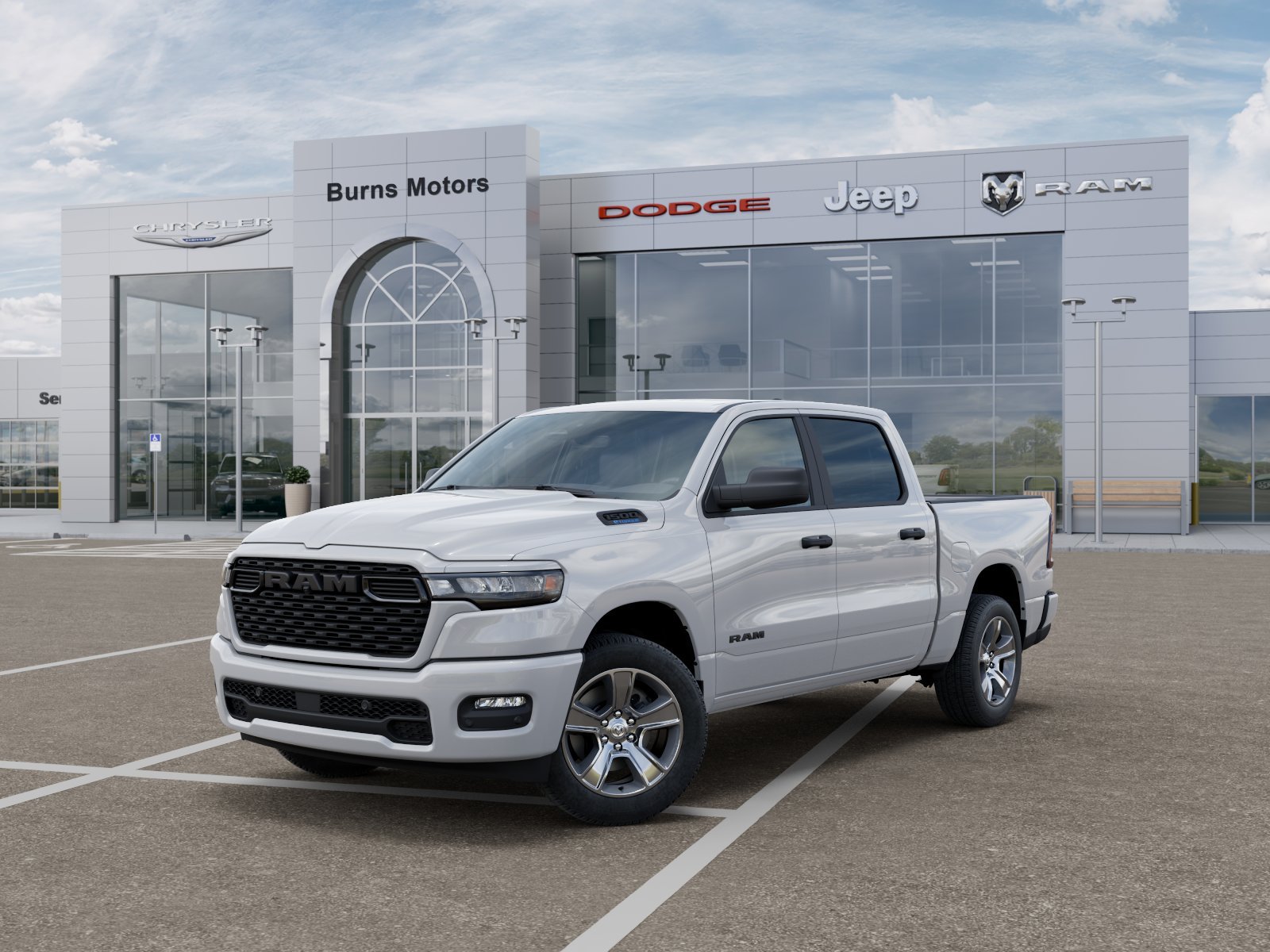 New 2026 Bright White Clear-Coat Exterior Paint RAM Express image 27
