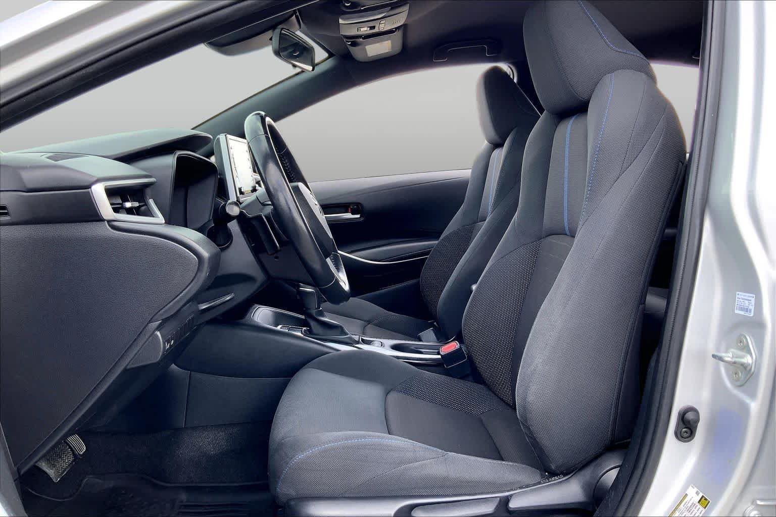 Used 2020 Classic Silver Metallic Toyota SE image 8