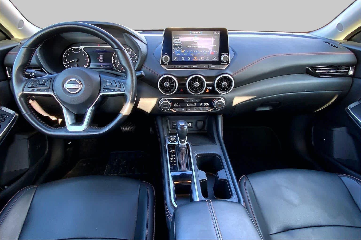 Used 2025 Aspen White Tricoat/Super Black Nissan SR image 16