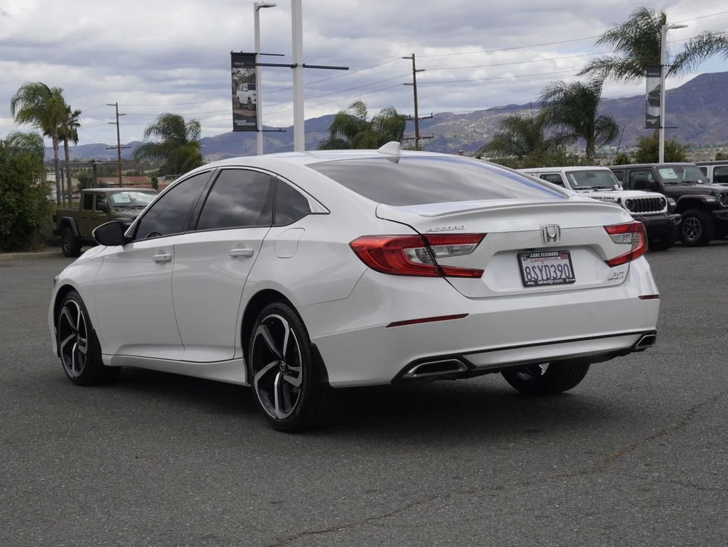 Certified Used 2020 White Honda Sport 2.0T image 5