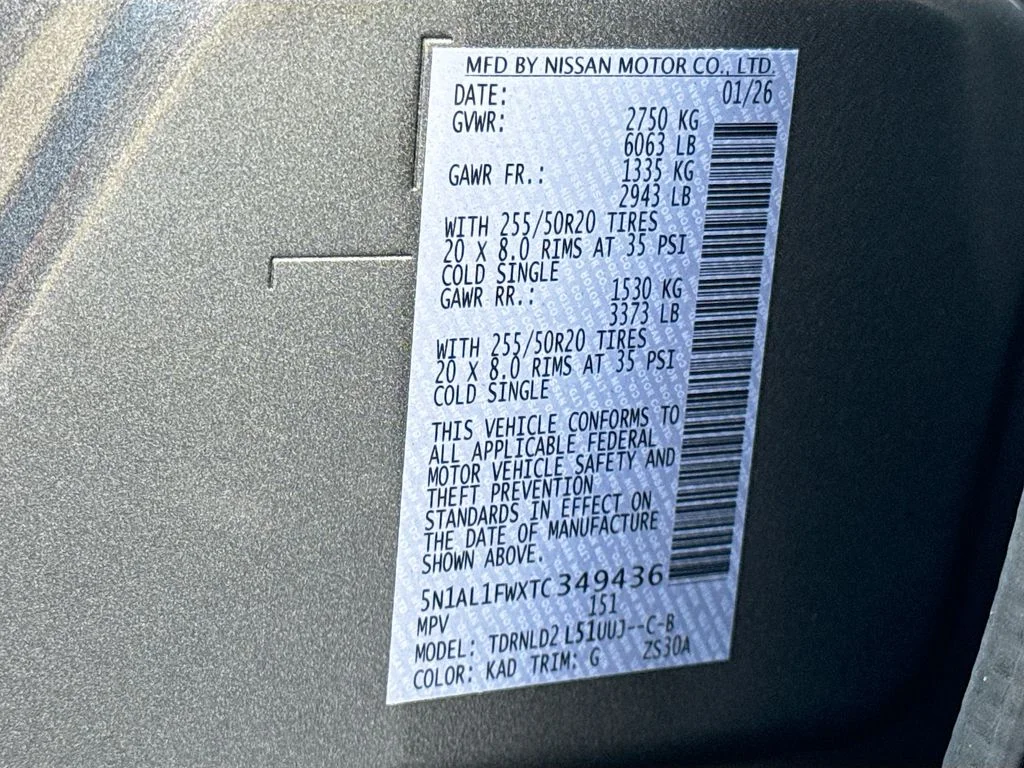 Certified Used 2026 Gray INFINITI SPORT image 36