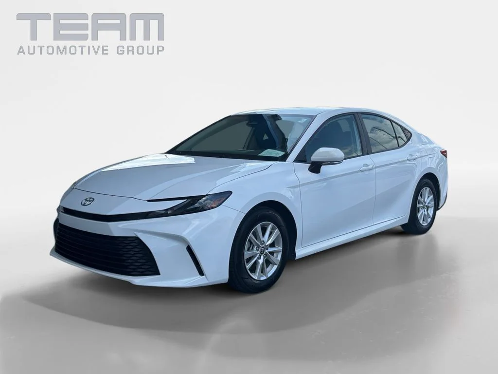 Used 2025 White Toyota LE image 3