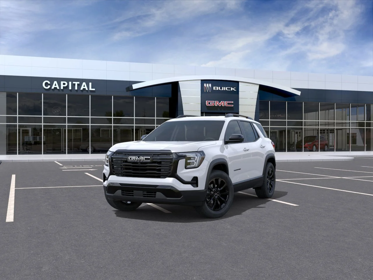 New 2026 Summit White GMC AWD Elevation image 8