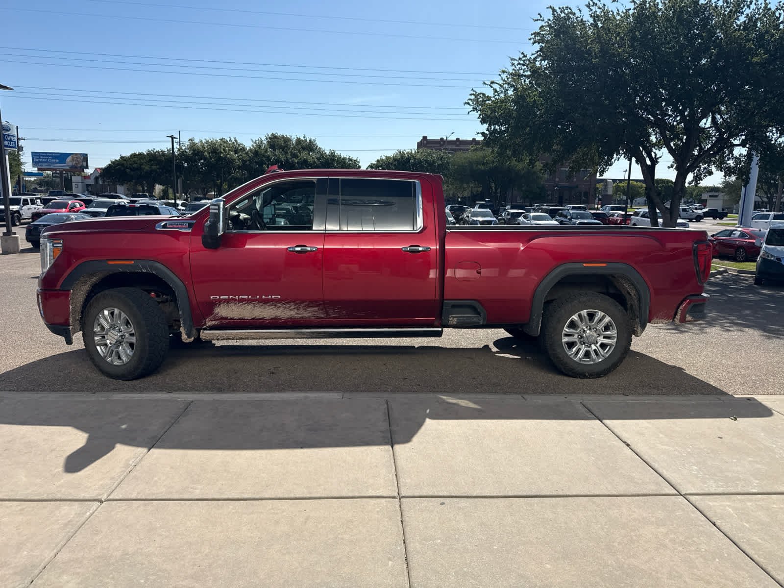 Used 2021 Cayenne Red Tintcoat GMC Denali image 2