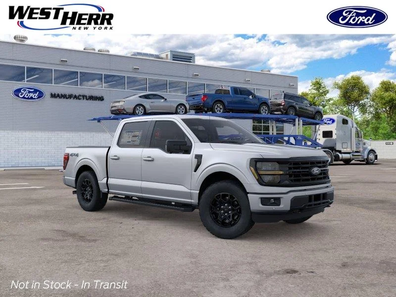 New 2026 Iconic Silver Metallic Ford XLT image 1