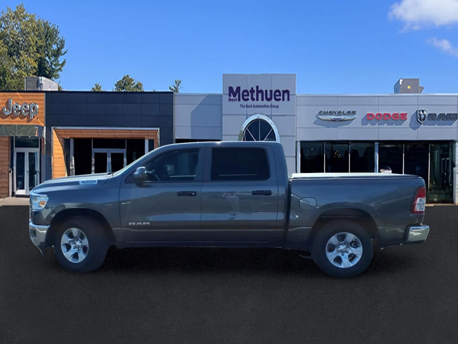 Used 2023 Granite Crystal Metallic Clearcoat Ram Big Horn image 8