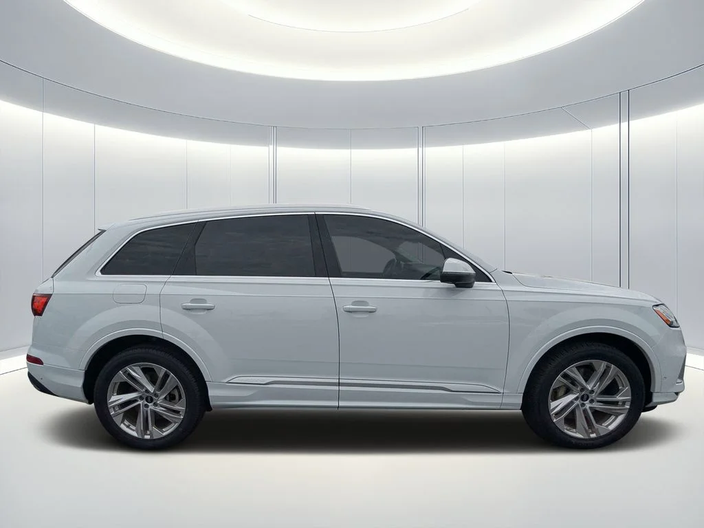 Certified Used 2022 White Audi 55 Premium Plus image 3