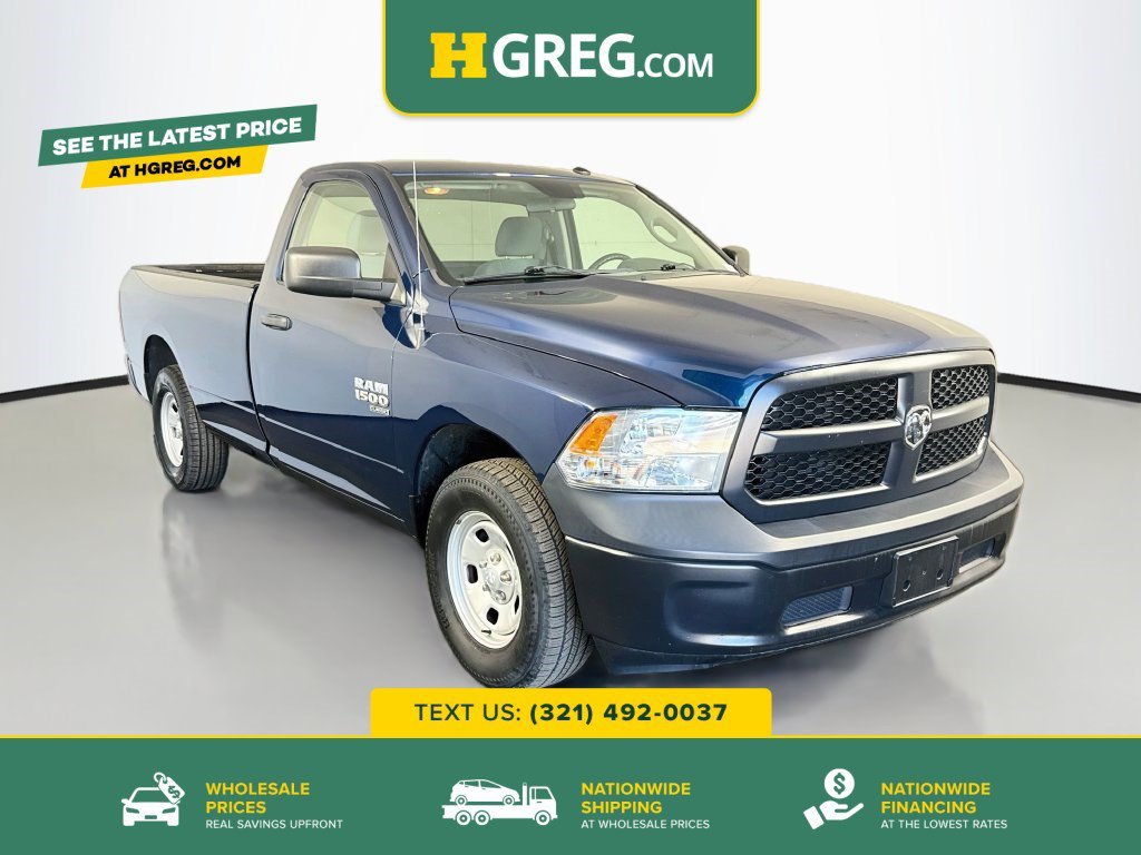 Used 2019 Patriot Blue Pearlcoat Ram Tradesman image 1