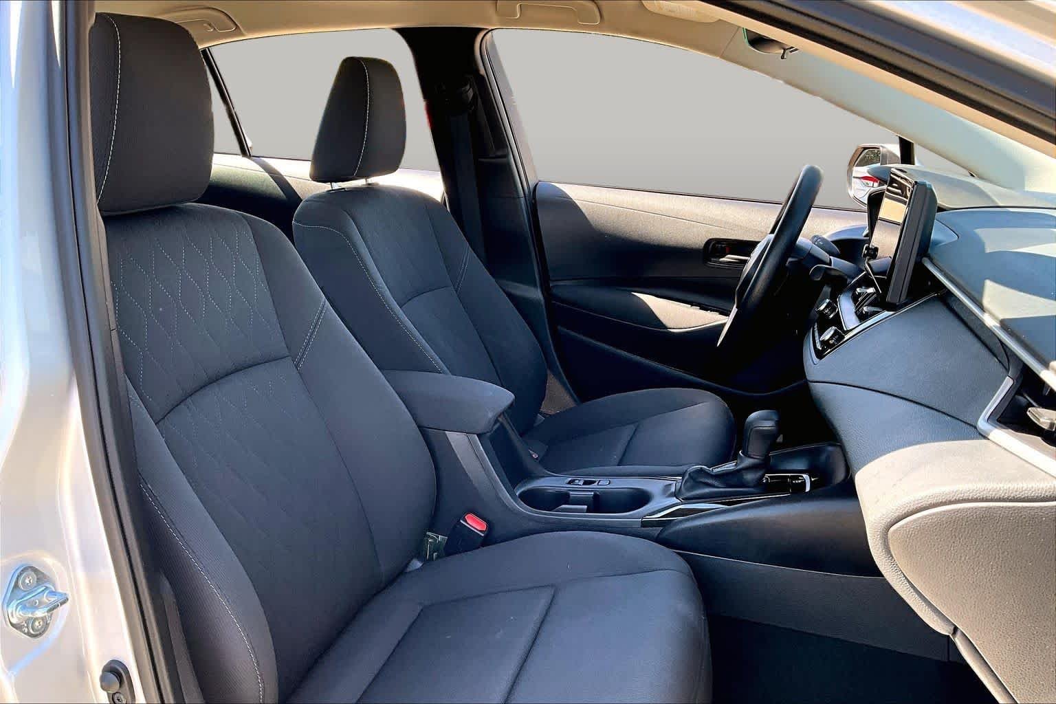 Used 2025 Classic Silver Metallic Toyota LE image 8