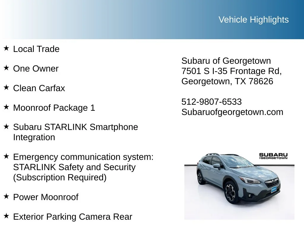 Used 2022 Gray Subaru Limited image 10