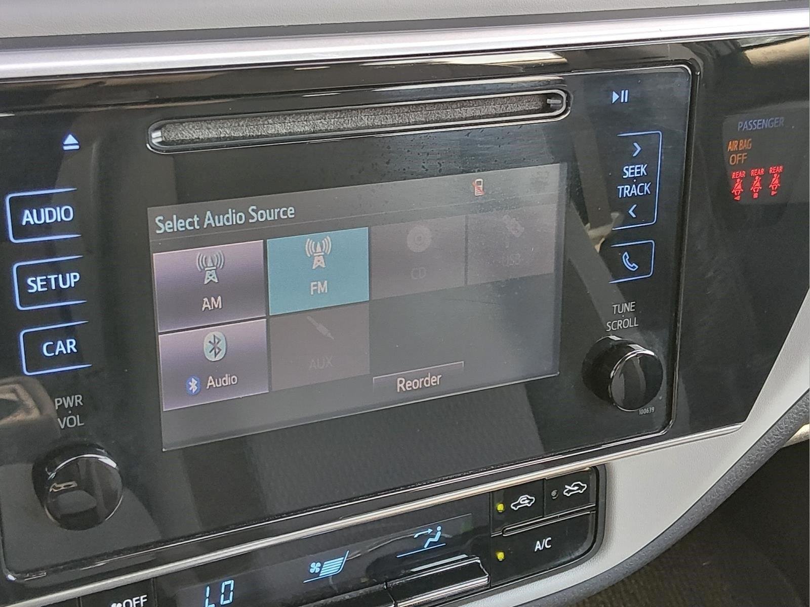 Used 2018 Galactic Aqua Mica Toyota LE image 23