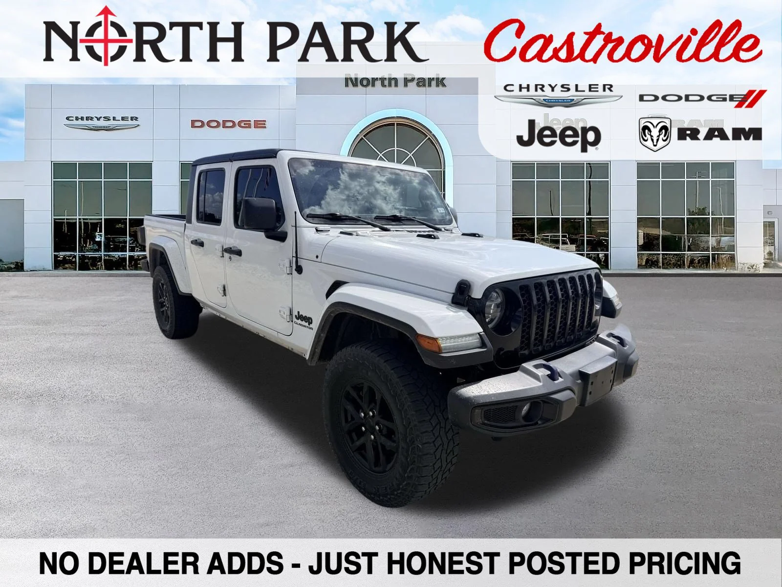 Used 2022 White Jeep Sport image 1