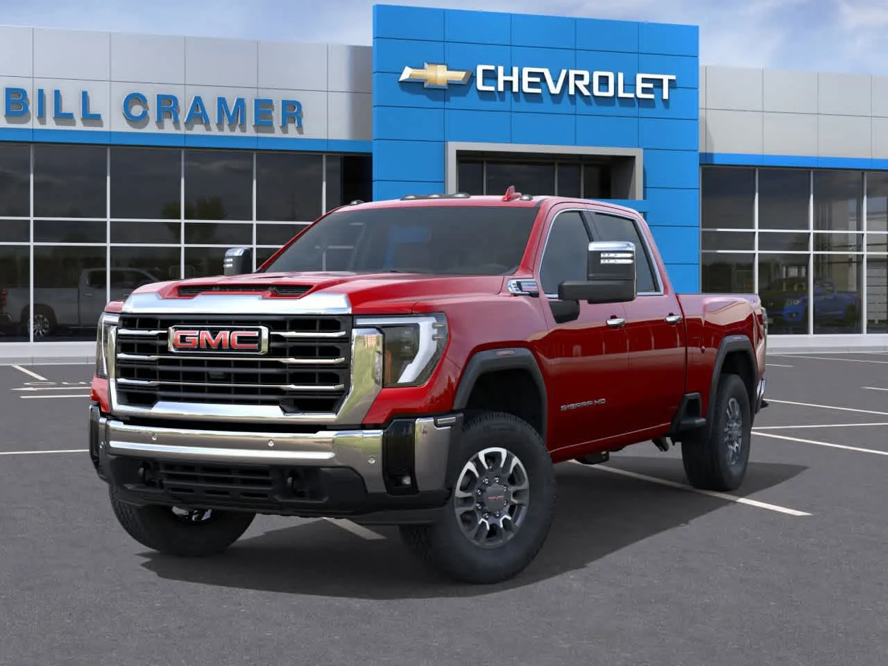 New 2026 Volcanic Red Tintcoat GMC SLT image 21