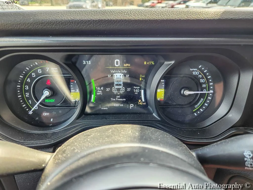 Certified Used 2025 Black Jeep Willys 4xe image 15