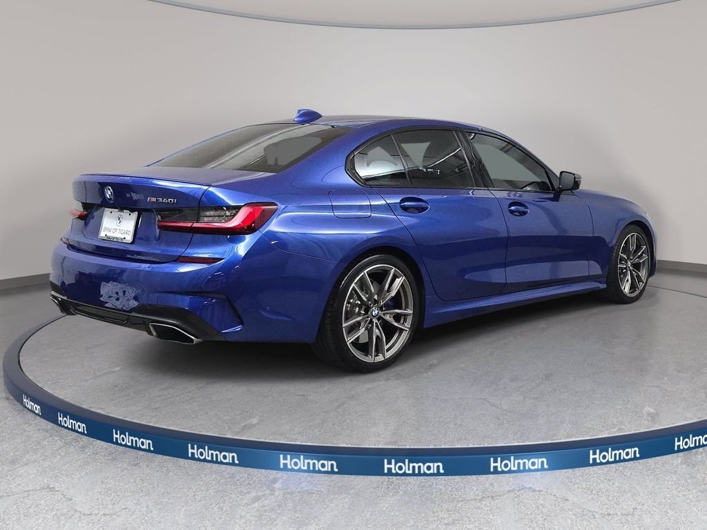 Used 2022 Portimao Blue Metallic BMW M340i image 6