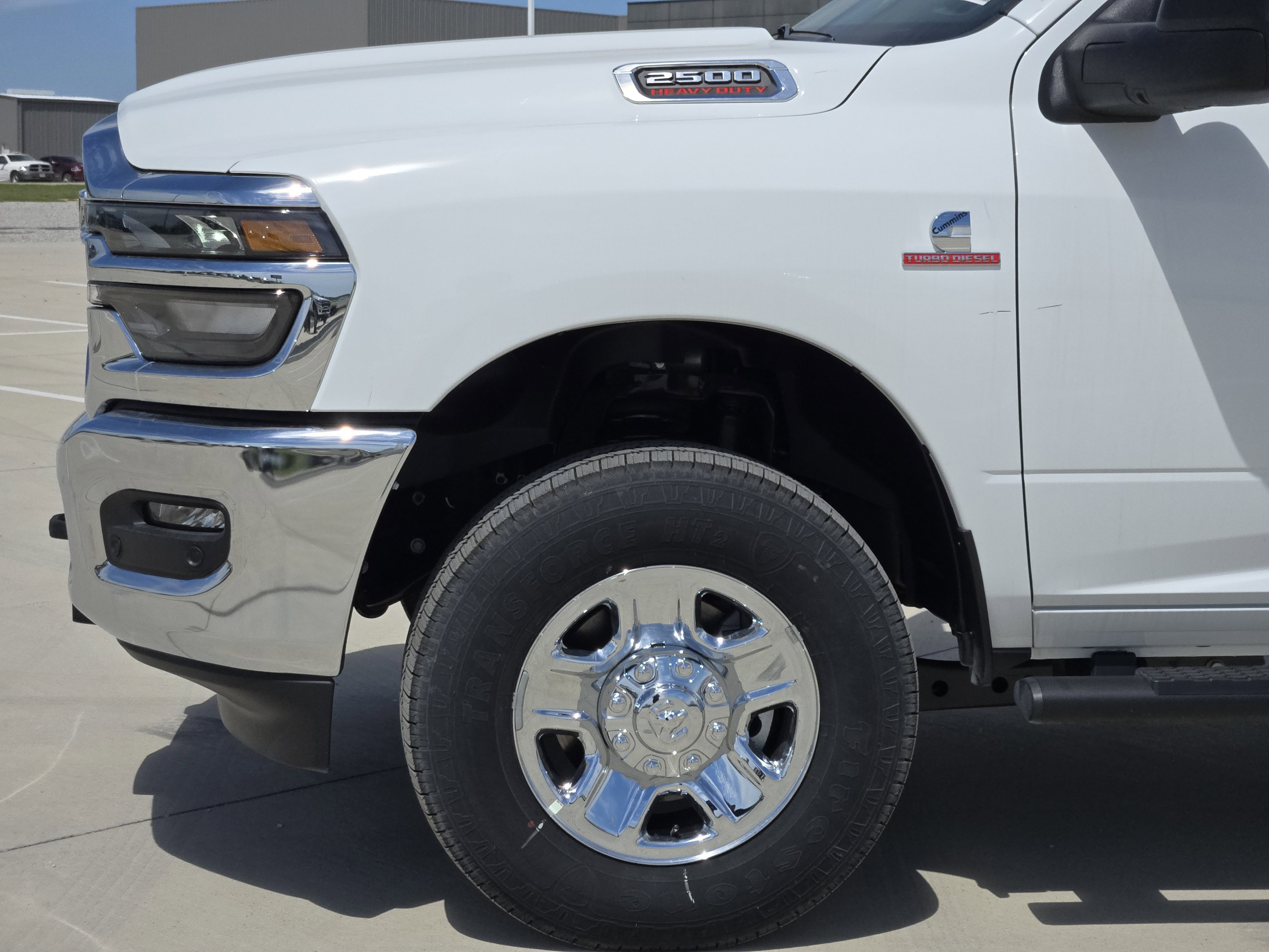 New 2026 Bright White Clear-Coat Exterior Paint RAM Tradesman image 6