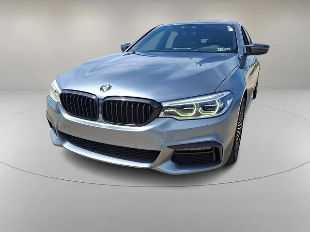 Used 2019 Blue BMW 540i xDrive image 4