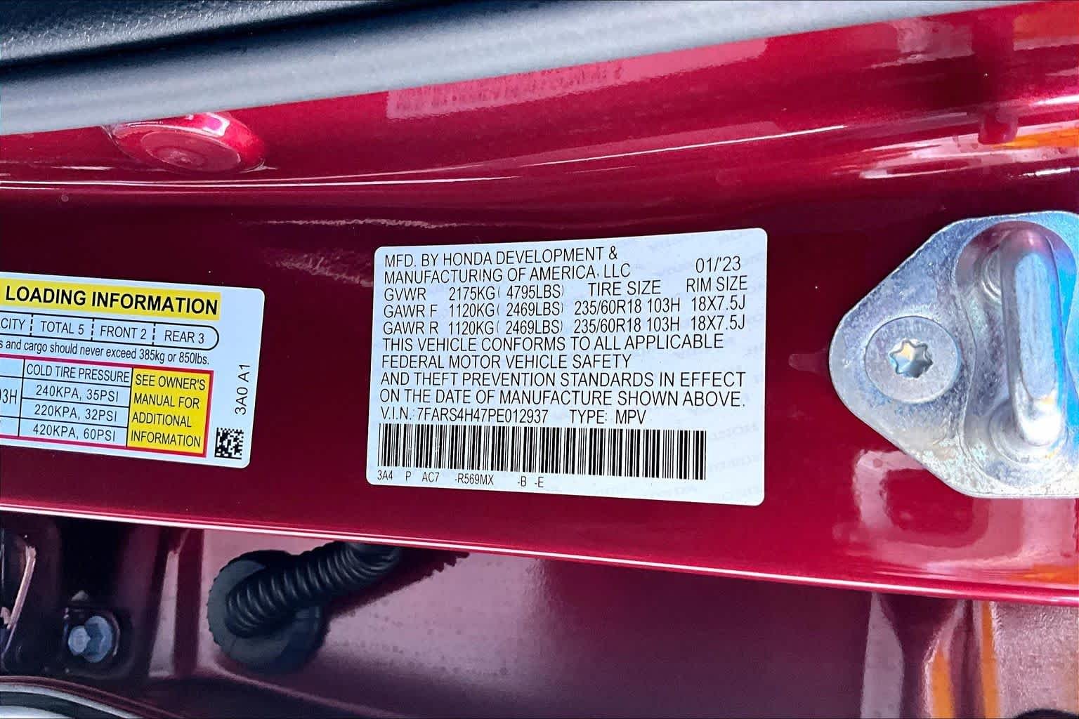 2023 Honda CR-V EX - Photo 34