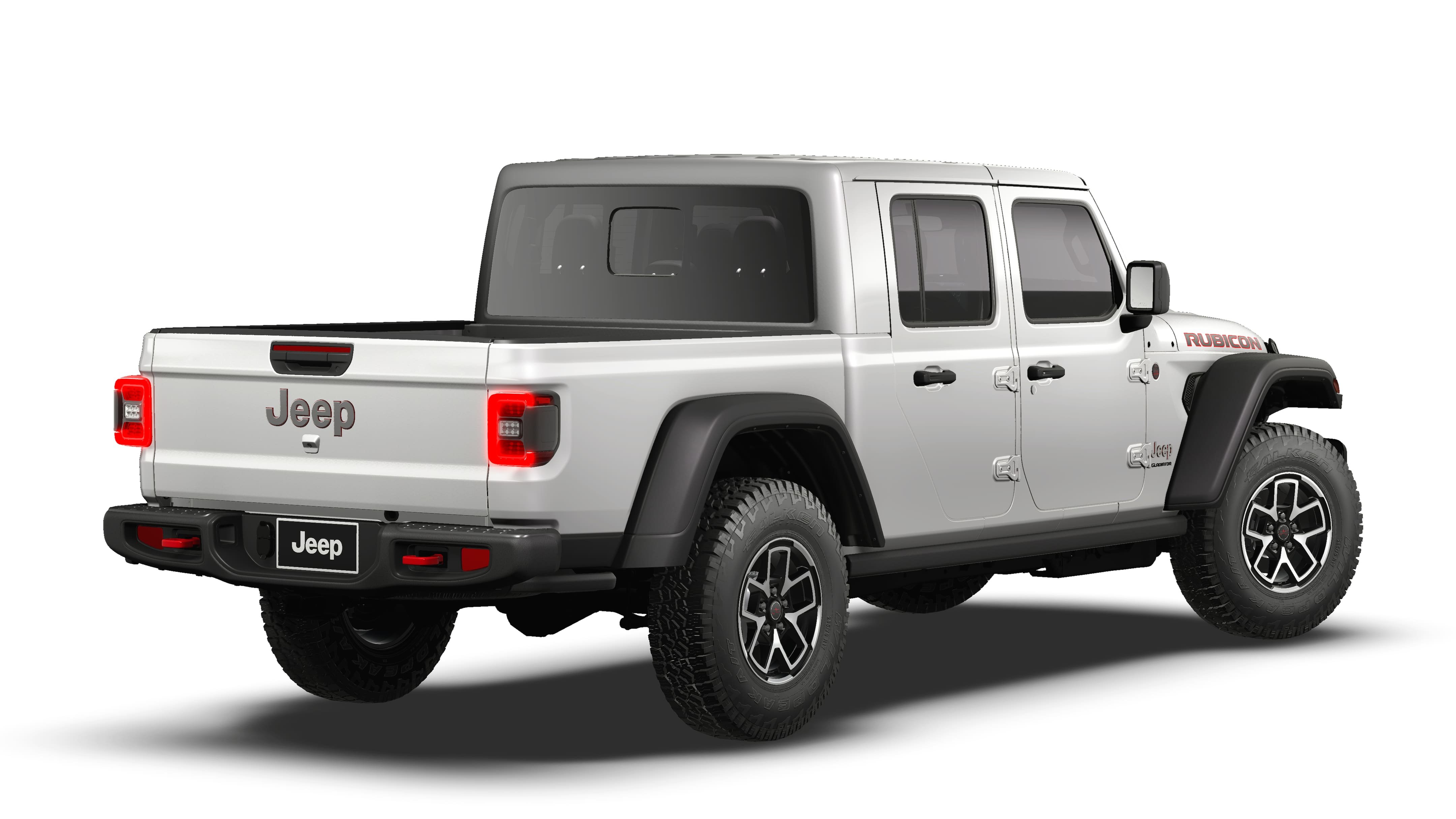 New 2026 Bright White Clear-Coat Exterior Paint Jeep Rubicon image 14