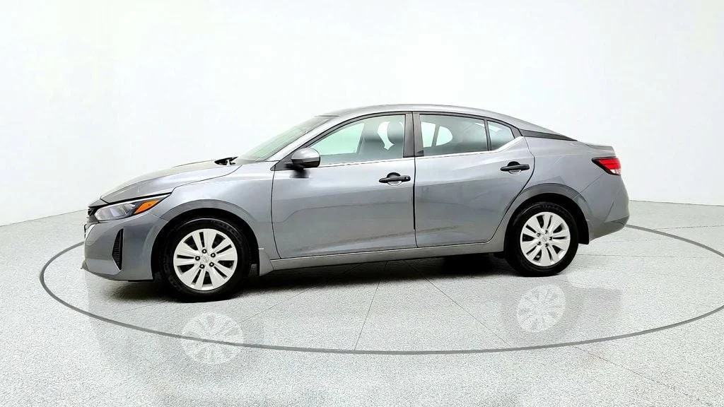 Used 2024 Atlantic Gray Metallic Nissan S CVT image 8