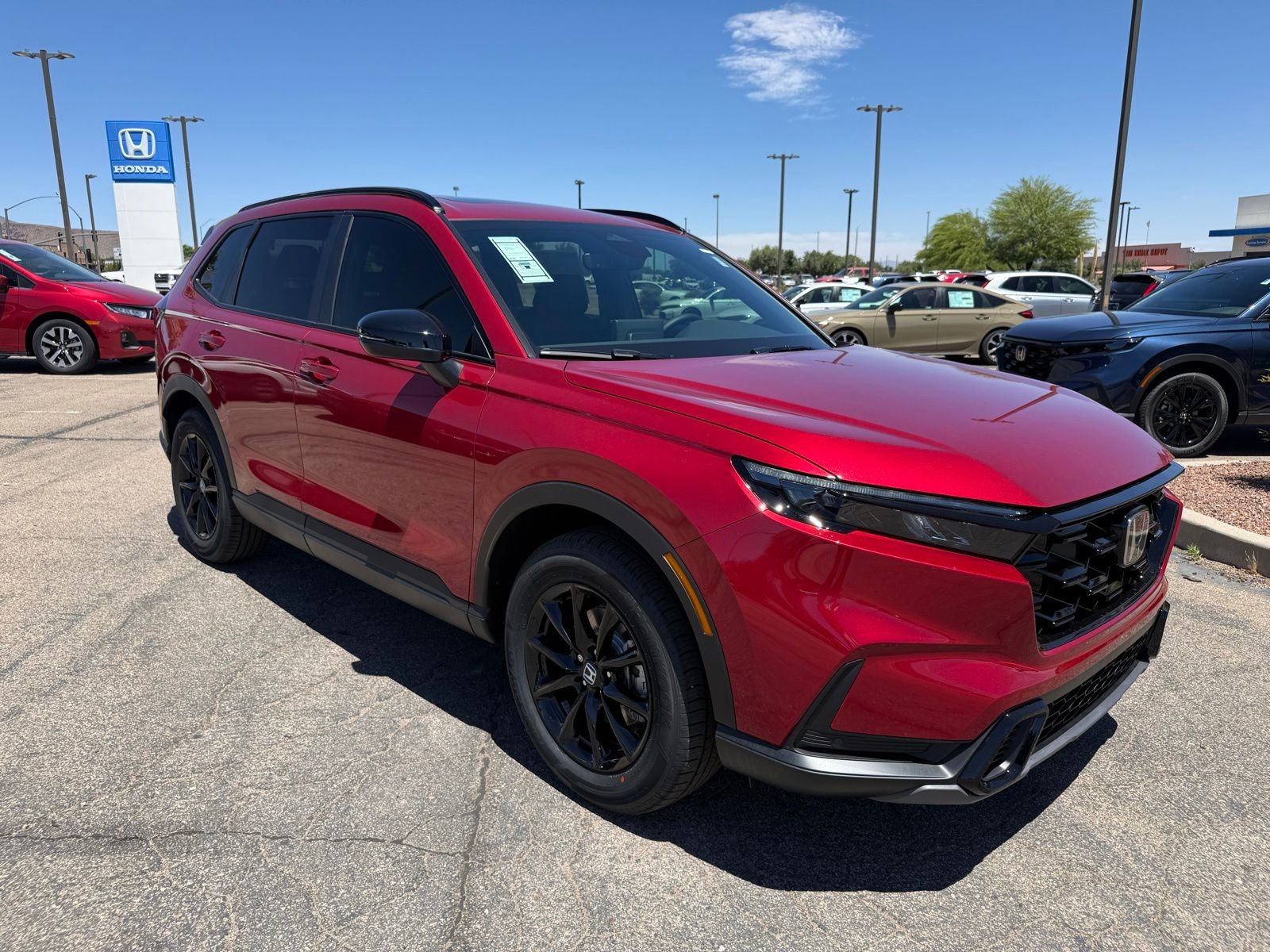 New 2026 Radiant Red Metallic Honda Sport-L image 3