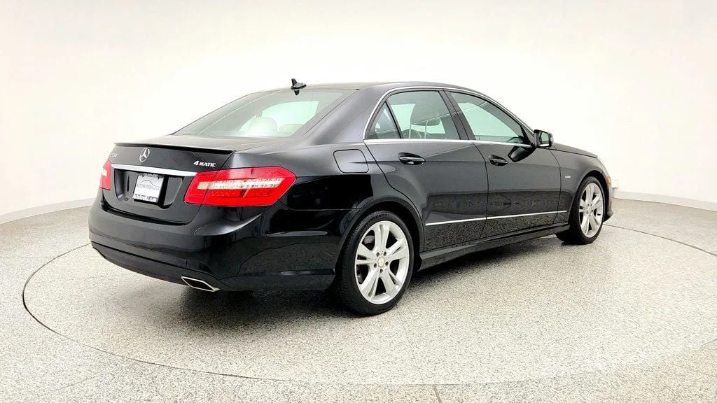 Used 2012 Black Mercedes-Benz E350 4MATIC® image 5