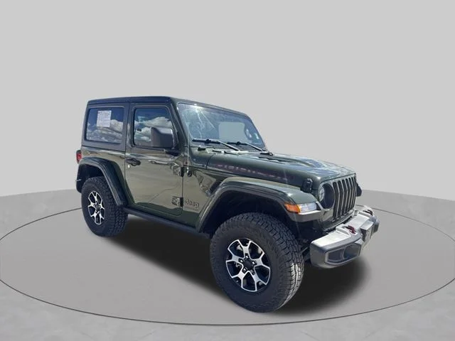 Certified Used 2021 Green Jeep Rubicon image 6