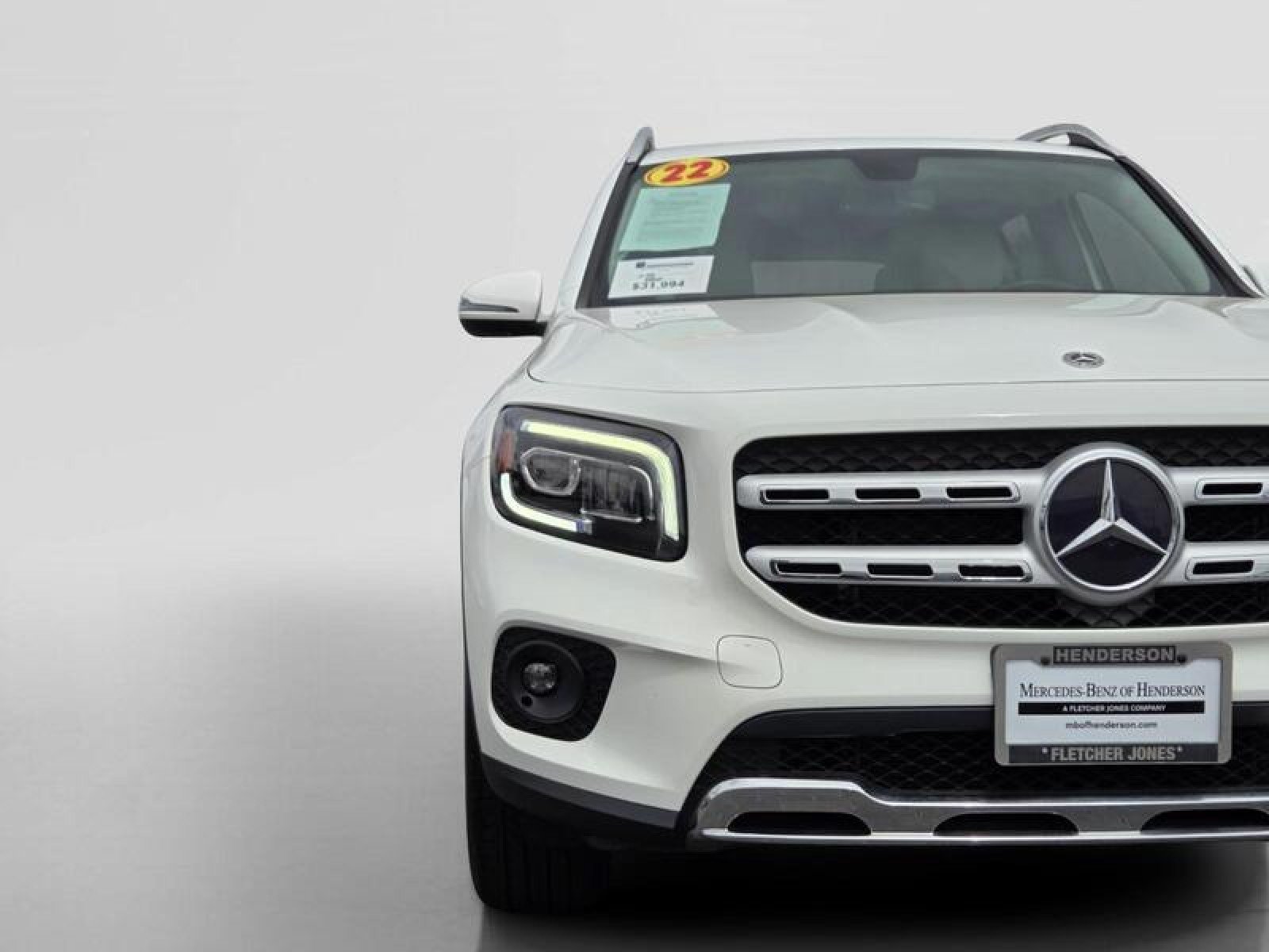 Certified Used 2022 Polar White Mercedes-Benz GLB 250 image 10