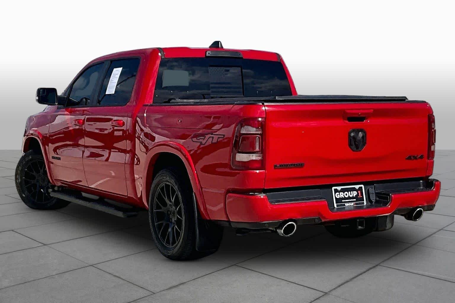 Used 2022 Flame Red Clearcoat Ram Laramie image 11
