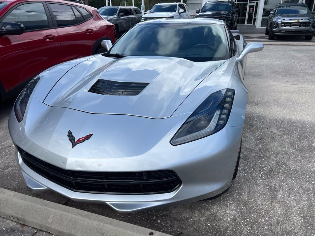 Used 2017 BLADE SILVER METALLIC Chevrolet Z51 2LT image 2