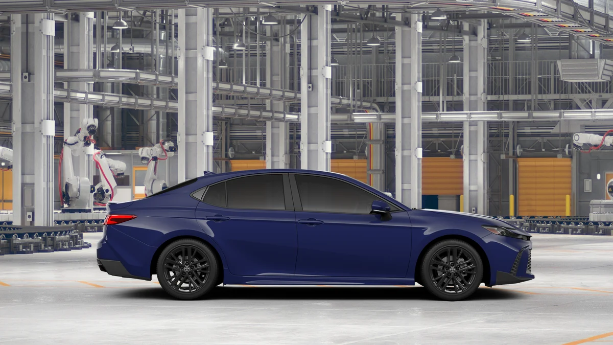 New 2026 Reservoir Blue Toyota SE image 12